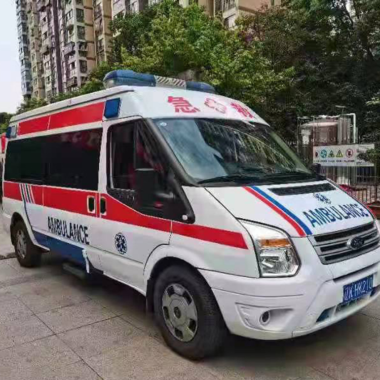 沾益长途救护车护送病人返乡